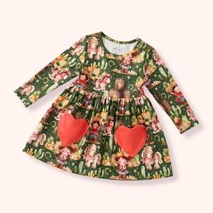 Boutique Dress by Pete& Lucy- Toddler/Child- sizes 12-18 mo and 6/6x available.